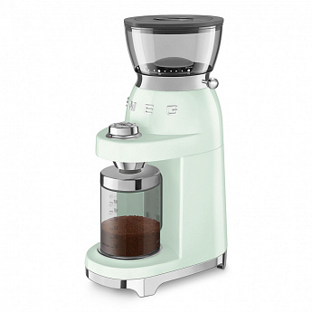 картинка Кофемолка Smeg CGF03PGEU постельный зеленый 
