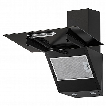 картинка Кухонная вытяжка Krona HELGA 600 black S  картинка Кухонная вытяжка Krona HELGA 600 black S