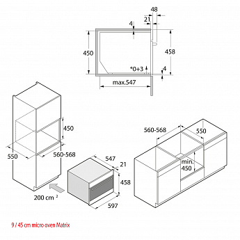 картинка Электрический духовой шкаф с функцией СВЧ Asko OCM8487S  картинка Электрический духовой шкаф с функцией СВЧ Asko OCM8487S