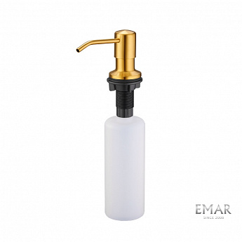 картинка Дозатор для мыла Emar ЕД-401D.PVD GOLDEN  картинка Дозатор для мыла Emar ЕД-401D.PVD GOLDEN