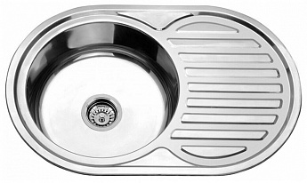 картинка Мойка для кухни Premial 7750 LIGHT полированная (0,6мм) 