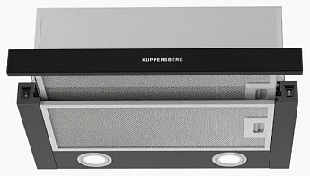 картинка Кухонная вытяжка Kuppersberg SLIMHIT 50 BG черная  картинка Кухонная вытяжка Kuppersberg SLIMHIT 50 BG черная