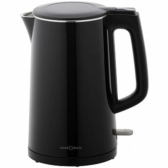 картинка Чайник электрический Krona Elegant Black 1,7л  картинка Чайник электрический Krona Elegant Black 1,7л