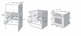 картинка Электрический духовой шкаф Kuppersberg HT 612 BX 