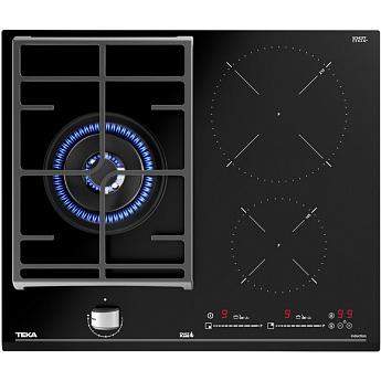 картинка Варочная панель Teka HYBRID JZC 63312 ABN BLACK  картинка Варочная панель Teka HYBRID JZC 63312 ABN BLACK